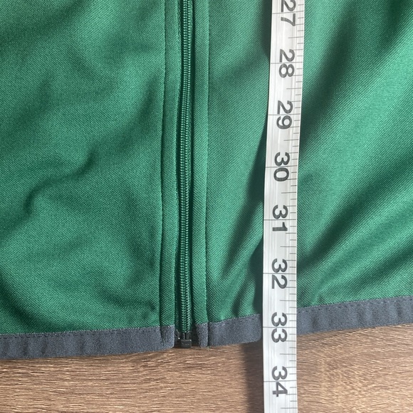 Mens EUC Nike 2XL Green Zip Up Light Baylor University Jacket - Picture 5 of 9